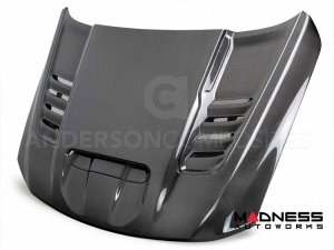 Dodge Ram TRX Carbon Fiber Hood - Type-OE - Anderson Composites 